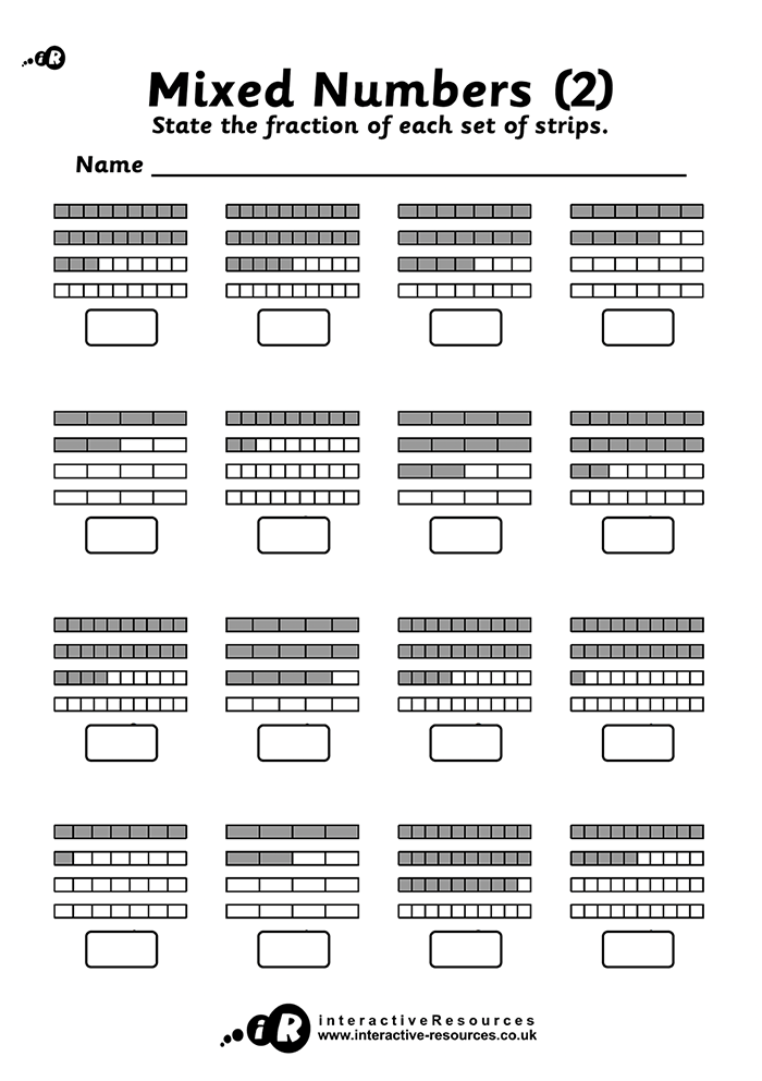 State the Mixed Number